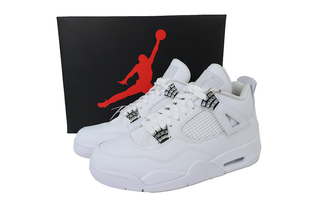 Air Jordan 4 Retro Basketball Shoes White Size US7-US12