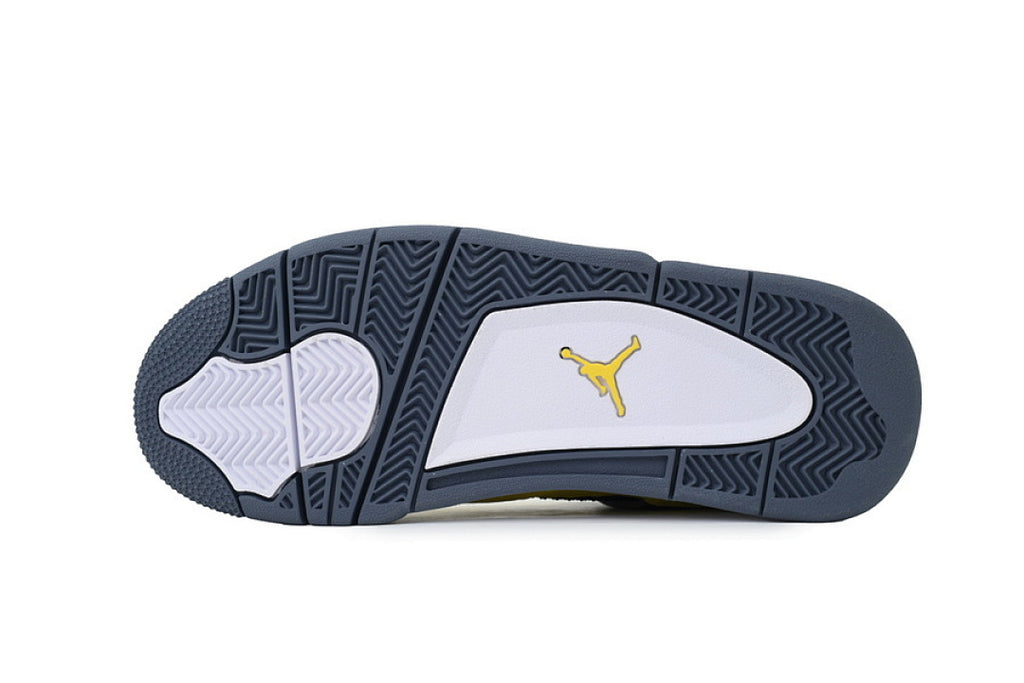 Air Jordan 4 Retro Basketball Shoes Yellow