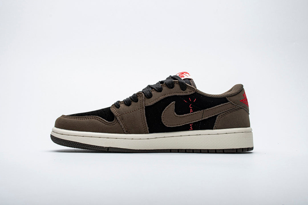 Air Jordan 1 Low “Travis Scott” Sneakers Black Brown