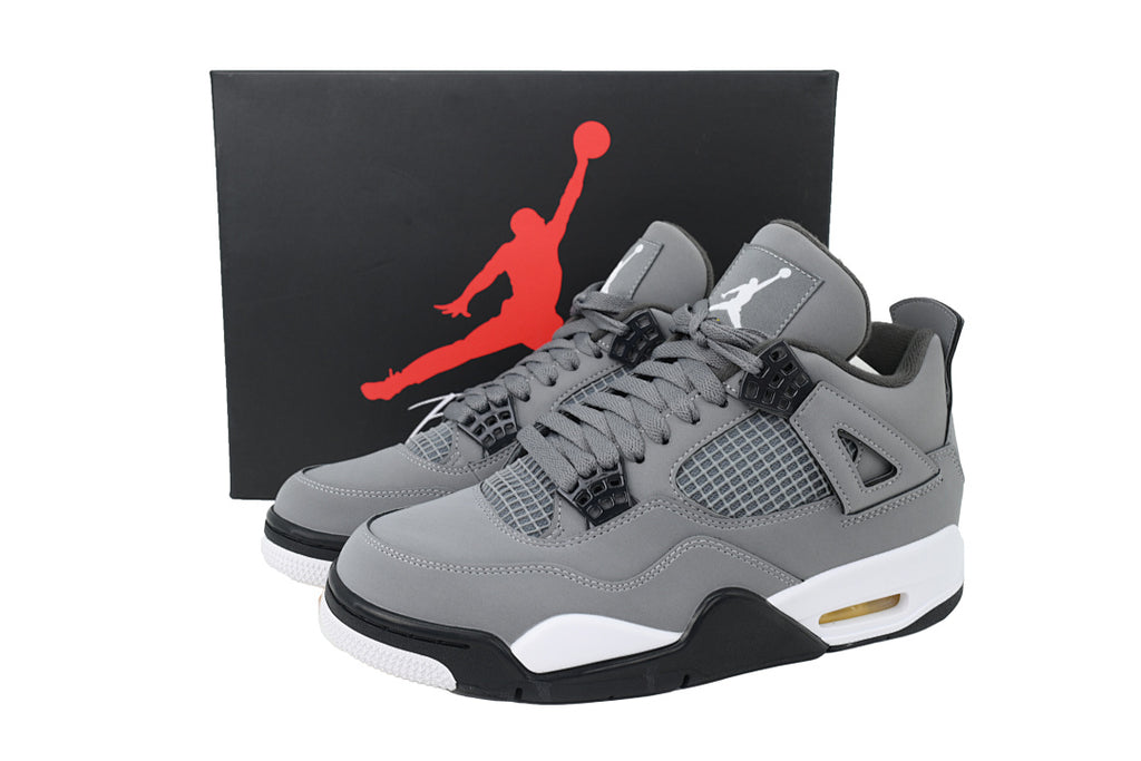 Air Jordan 4 Retro Basketball Shoes Grey