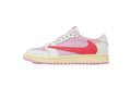 Travis Scott x Air Jordan 1 Retro Low OG 'Sail Tropical Pink'Basketball Shoes