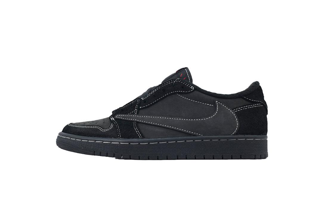 Travis Scott x Air Jordan 1 Low OG SP Black Phantom Men Basketball Shoes