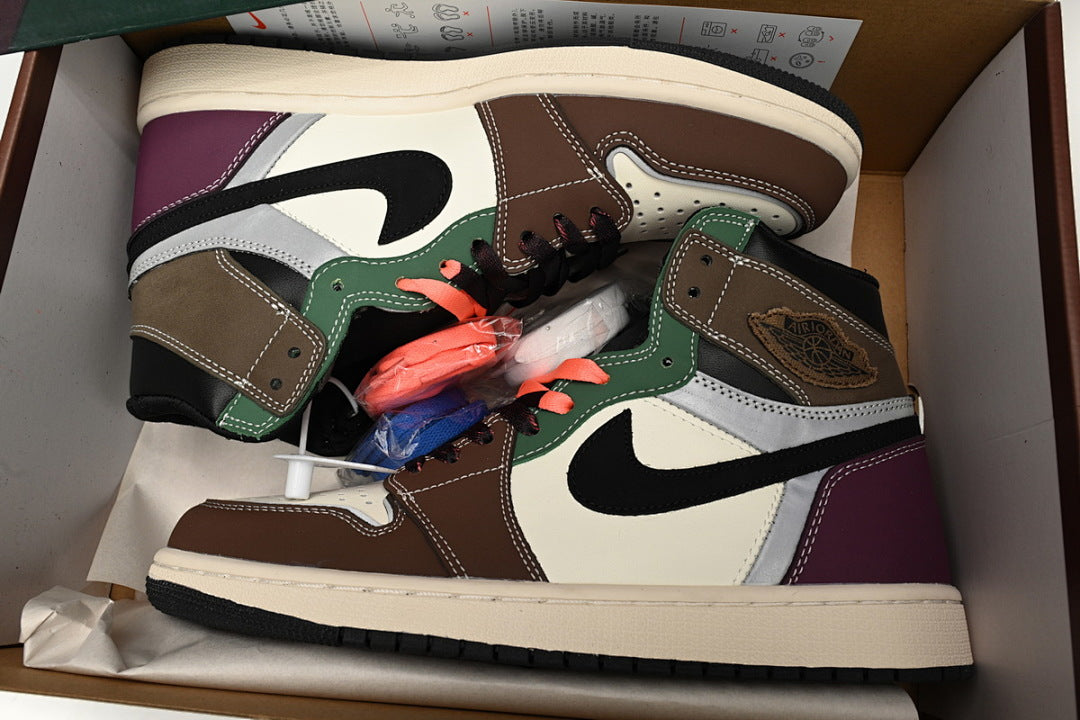 Air Jordan 1 High OG Hand Crafted Basketball Shoes Size US 4-US 12