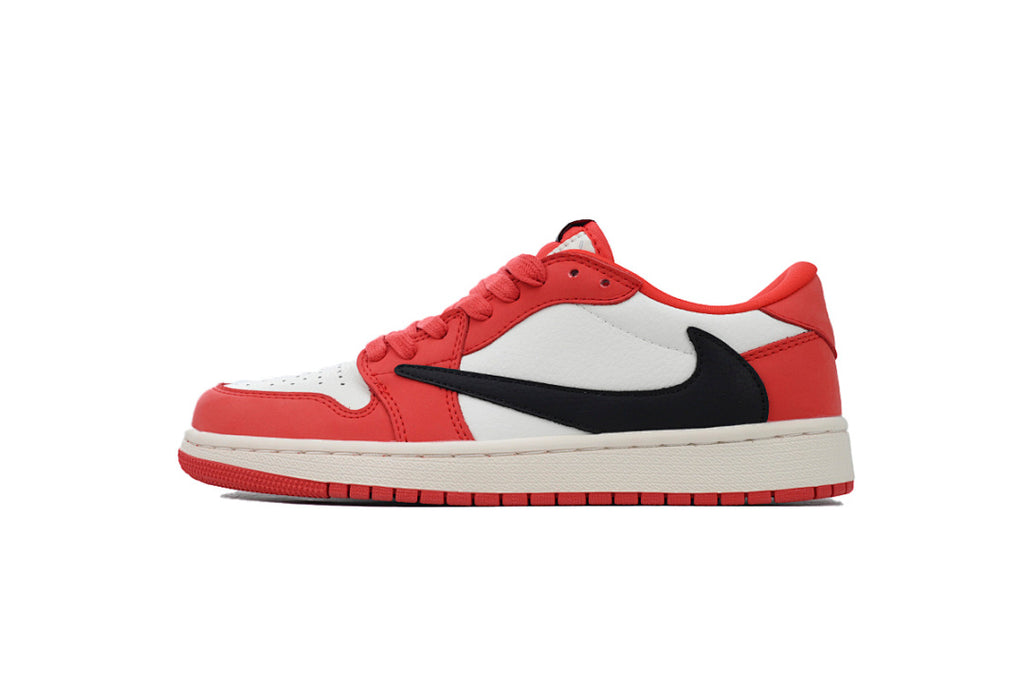 Travis Scott x Air Jordan 1 Low Red Sneakers