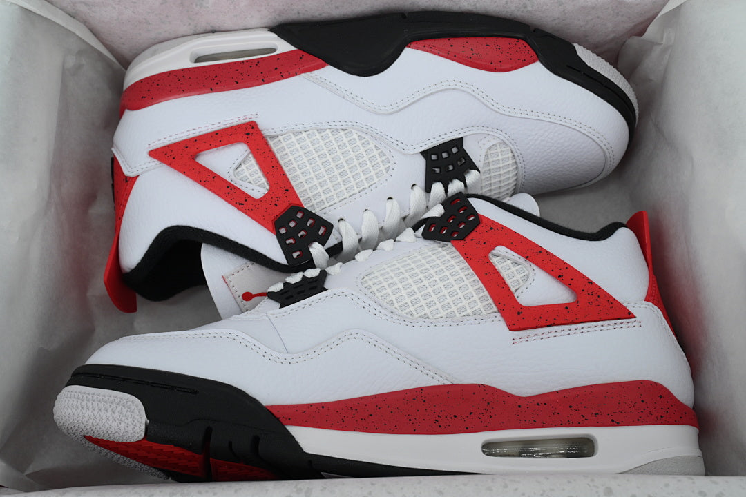 Air Jordan 4 “Red Cement” Basketball Shoes