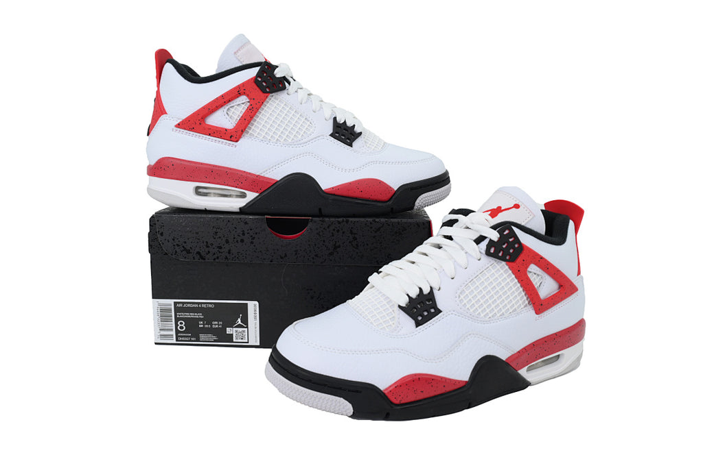 Air Jordan 4 “Red Cement” Basketball Shoes