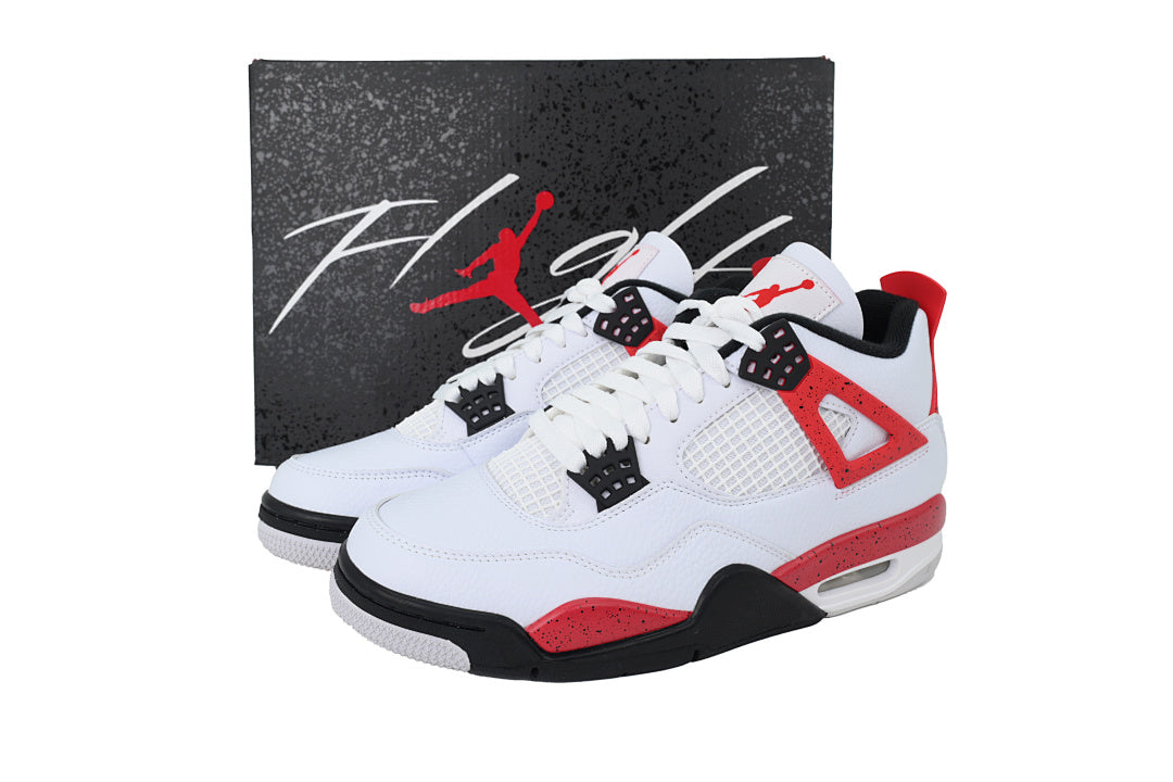 Air Jordan 4 “Red Cement” Basketball Shoes