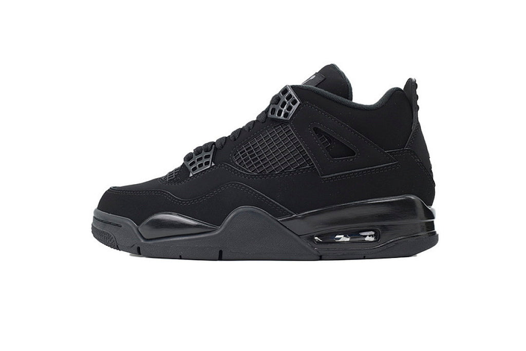 Air Jordan 4 Retro Basketball Shoes Black