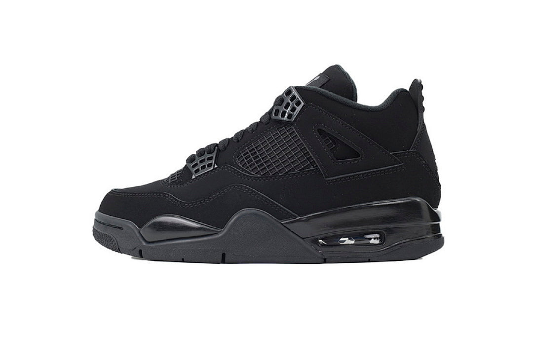 Air Jordan 4 Retro Basketball Shoes Black