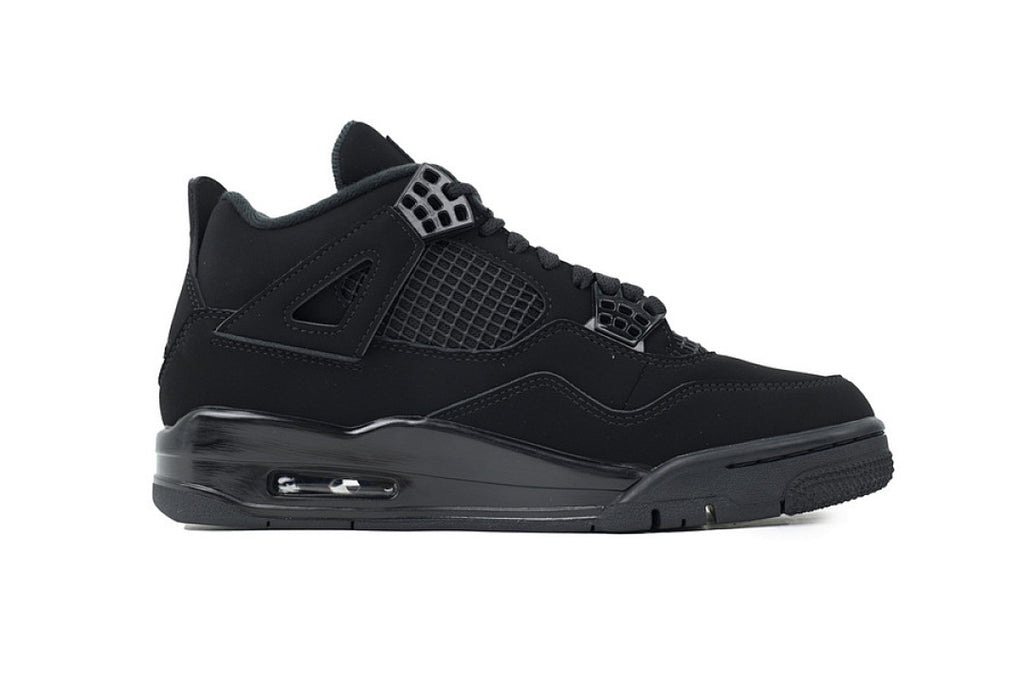 Air Jordan 4 Retro Basketball Shoes Black