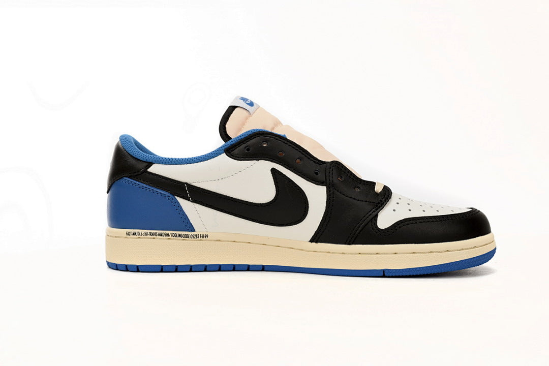 Travis Scott x Fragment Design x Air Jordan 1 Low Sneakers