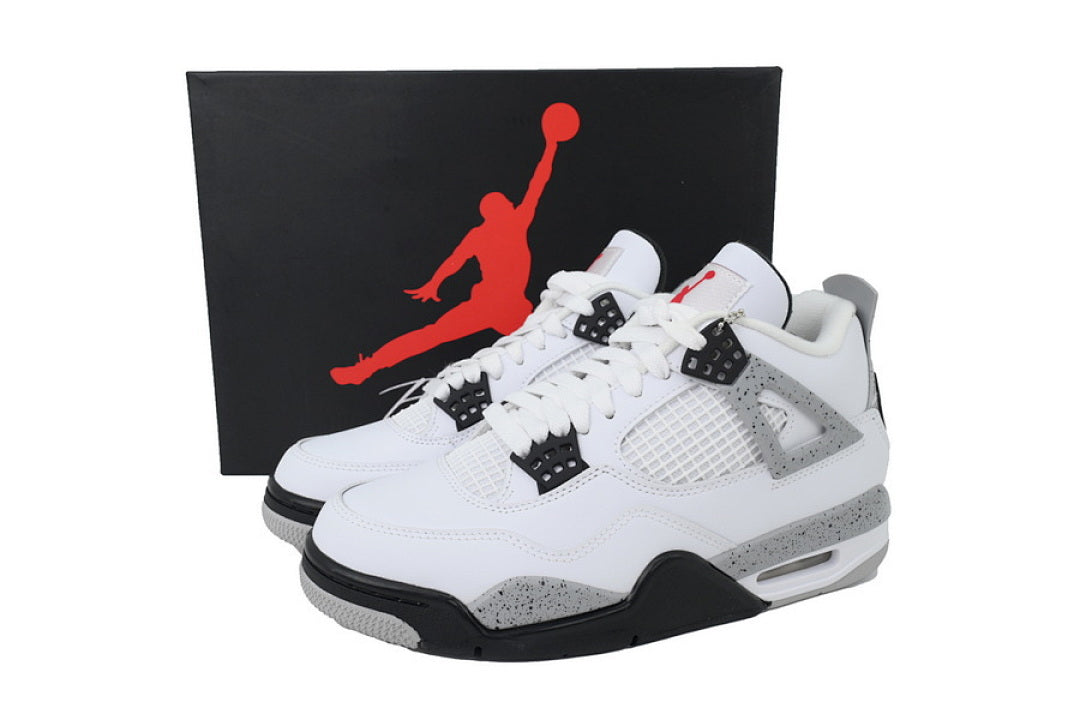 Air Jordan 4 Retro Basketball Shoes White