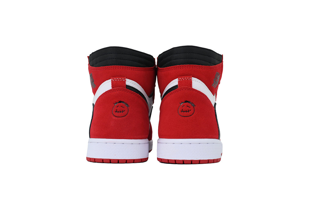 Zion Williamson x Air Jordan 1 Retro Low High Sneakers Red
