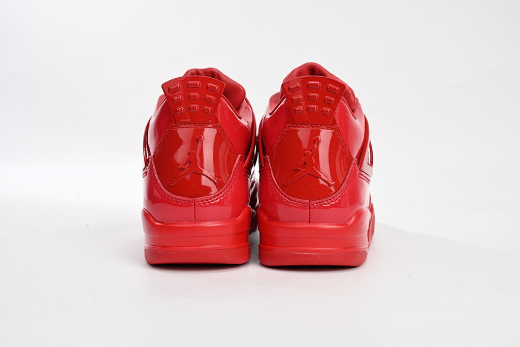Air Jordan 4 Retro Red Lacquer Leather Basketball Shoes
