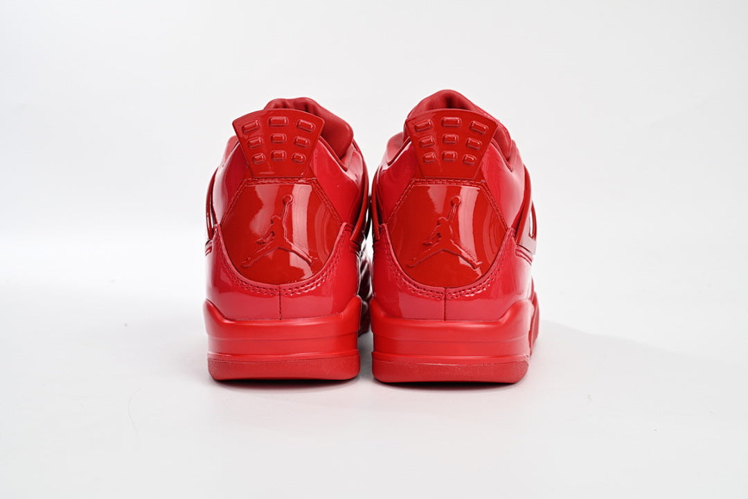 Air Jordan 4 Retro Red Lacquer Leather Basketball Shoes