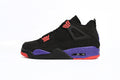 Air Jordan 4 Red Rap Tors Basketball Shoes Black Purple