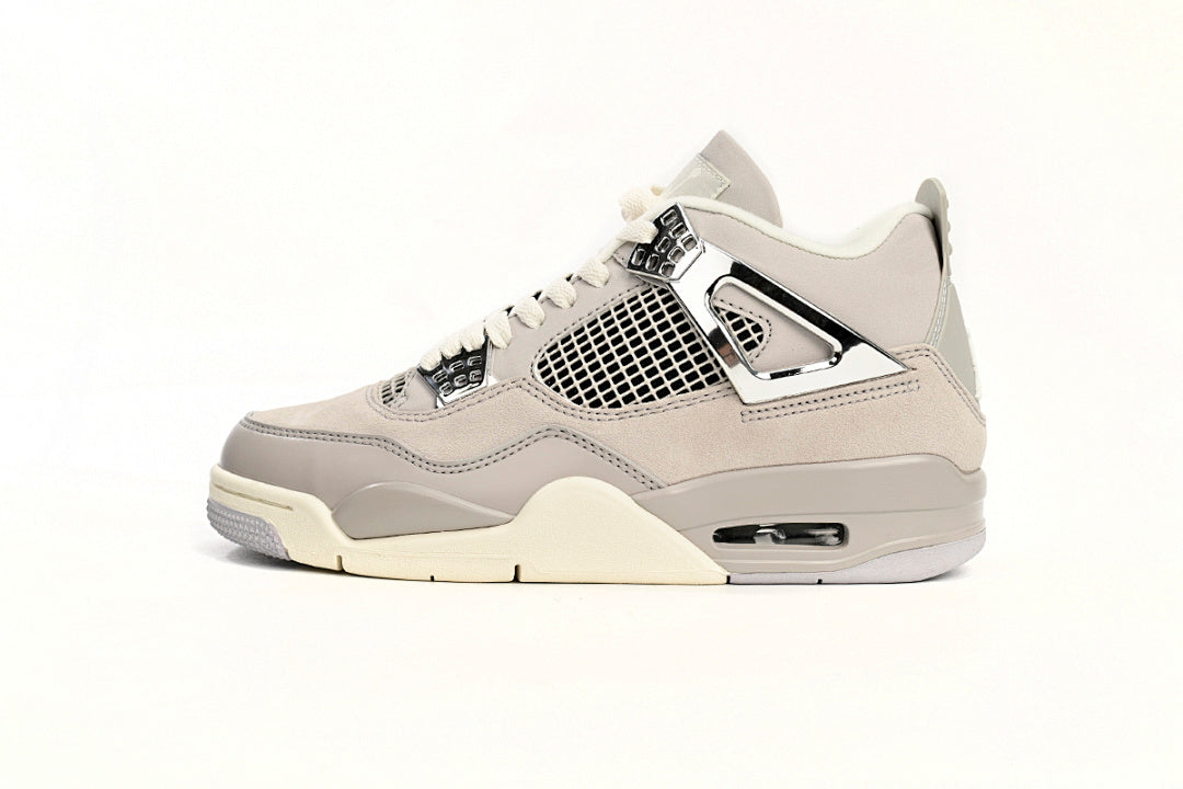 Air Jordan 4 WMNS “Frozen Moments” Basketball Shoes Grey