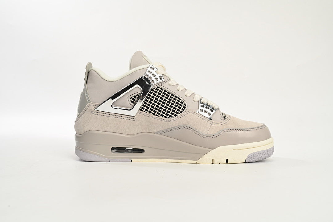 Air Jordan 4 WMNS “Frozen Moments” Basketball Shoes Grey