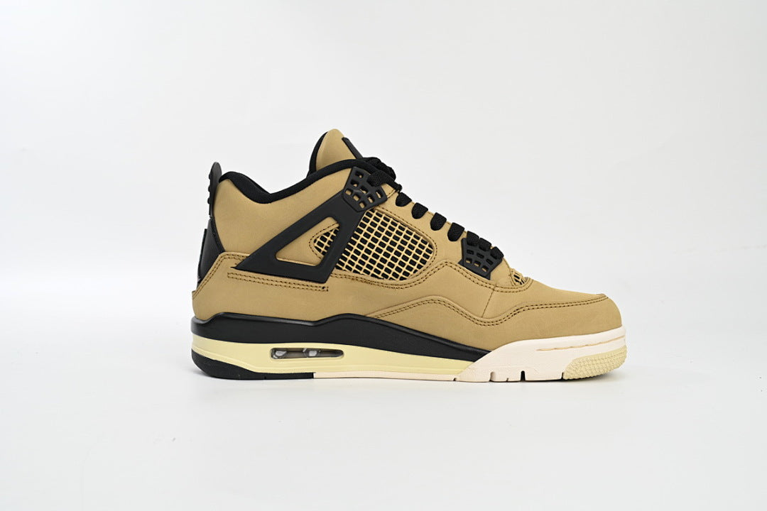 Air Jordan 4 Retro Pearl Milk Tea Basketball Shoes