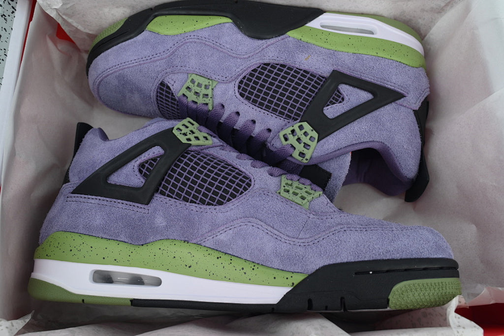 Air Jordan 4 Retro Canyon Purple Basketball Shoes
