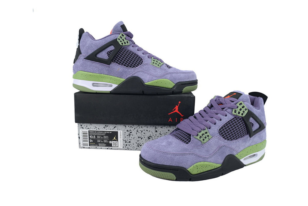 Air Jordan 4 Retro Canyon Purple Basketball Shoes