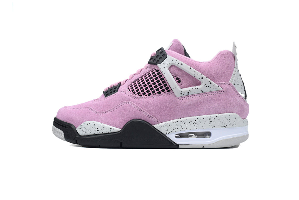 Air Jordan 4 Retro 'Orchid' Basketball Shoes Pink Black