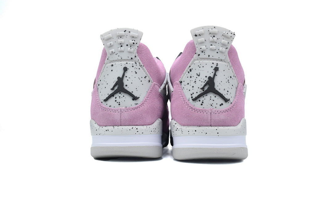 Air Jordan 4 Retro 'Orchid' Basketball Shoes Pink Black