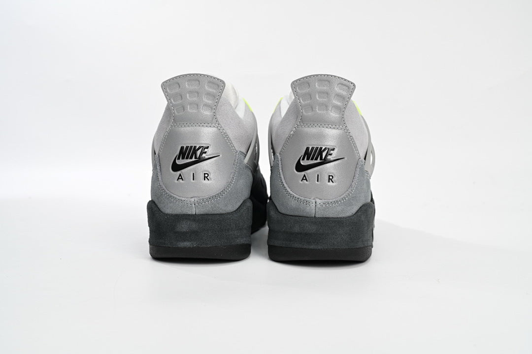 Air Jordan 4 SE “Neon” Basketball Shoes Grey