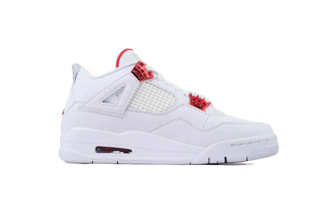 Air Jordan 4 Retro Metallic Red Basketball Shoes