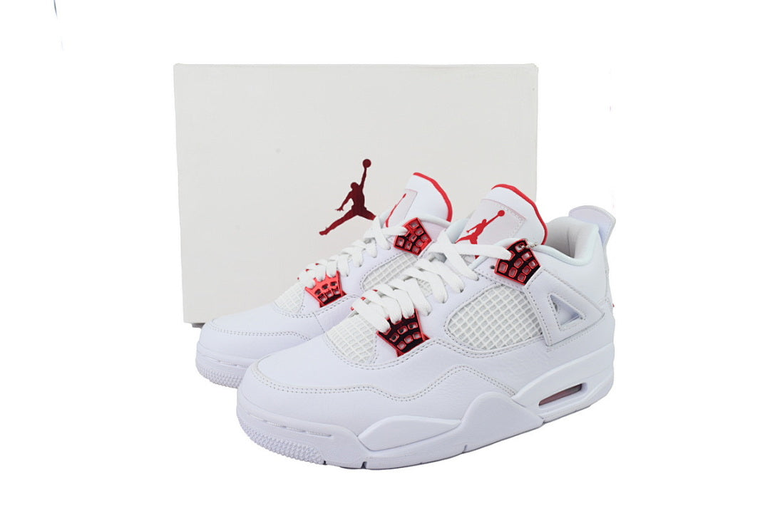 Air Jordan 4 Retro Metallic Red Basketball Shoes