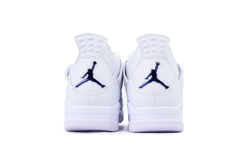 Air Jordan 4 Retro Purple Metallic Basketball Shoes