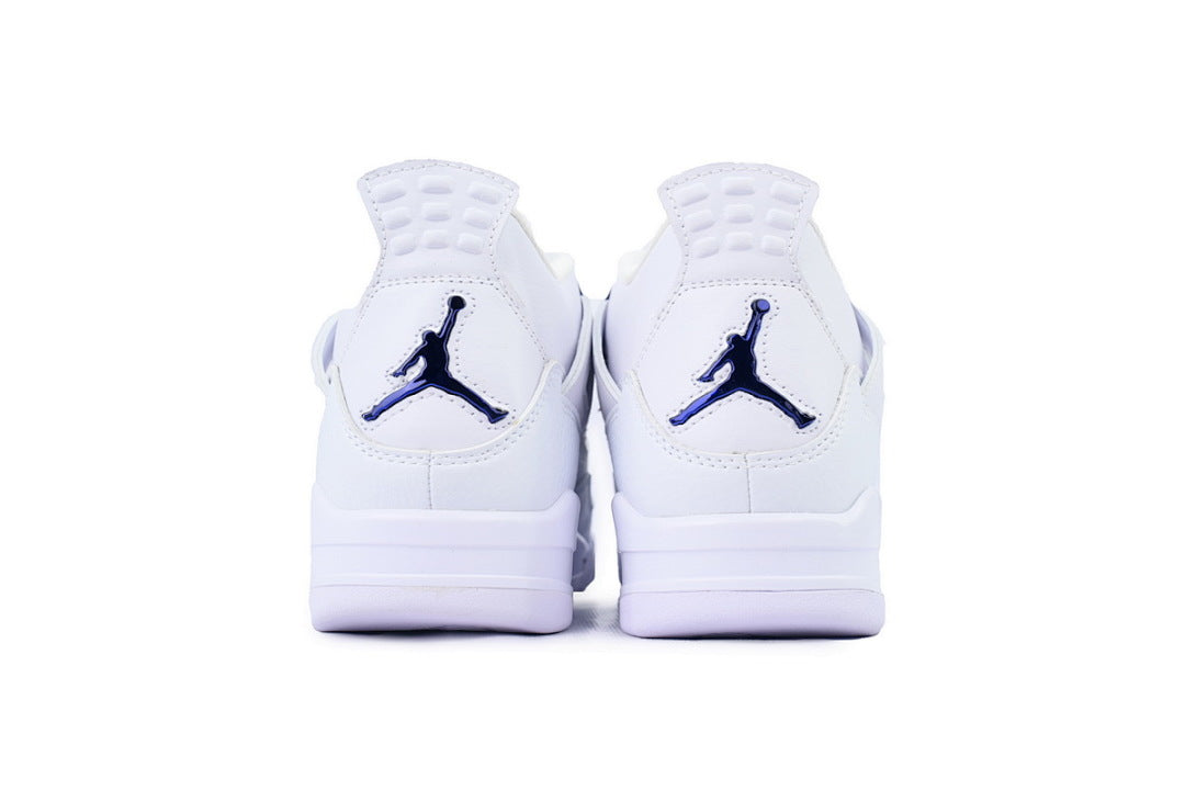 Air Jordan 4 Retro Purple Metallic Basketball Shoes