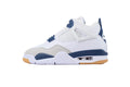 SB x Air Jordan 4 Retro SP Basketball Shoes White Navy Size US7-US12