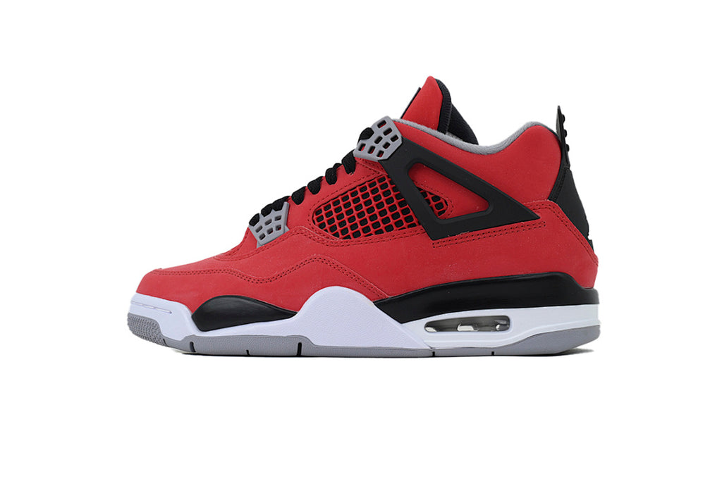 Air Jordan 4 Retro 'Toro Bravo' Basketball Shoes Red