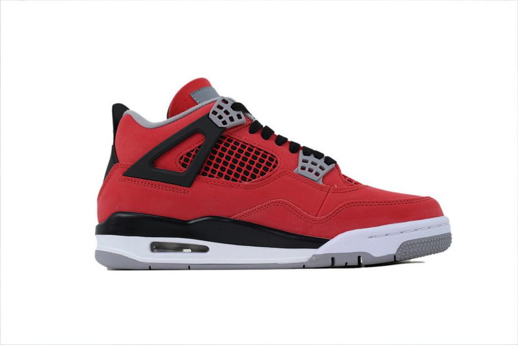 Air Jordan 4 Retro 'Toro Bravo' Basketball Shoes Red