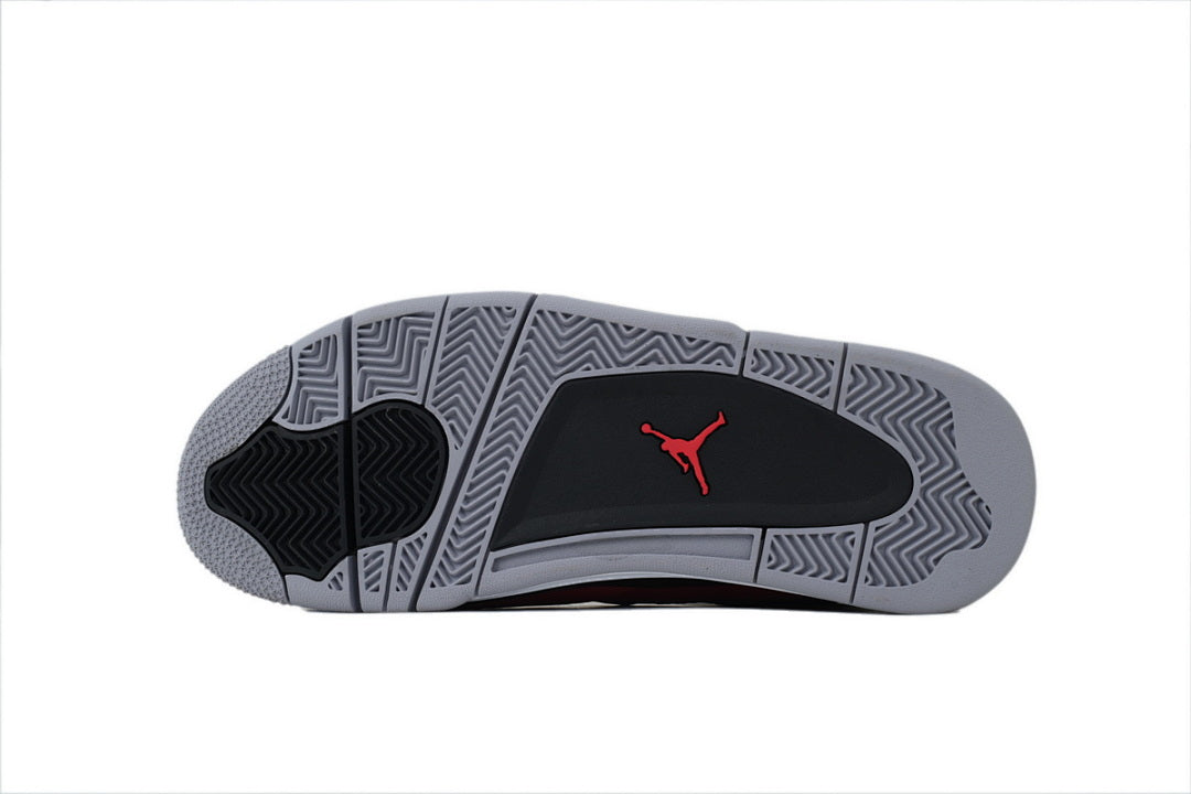 Air Jordan 4 Retro 'Toro Bravo' Basketball Shoes Red
