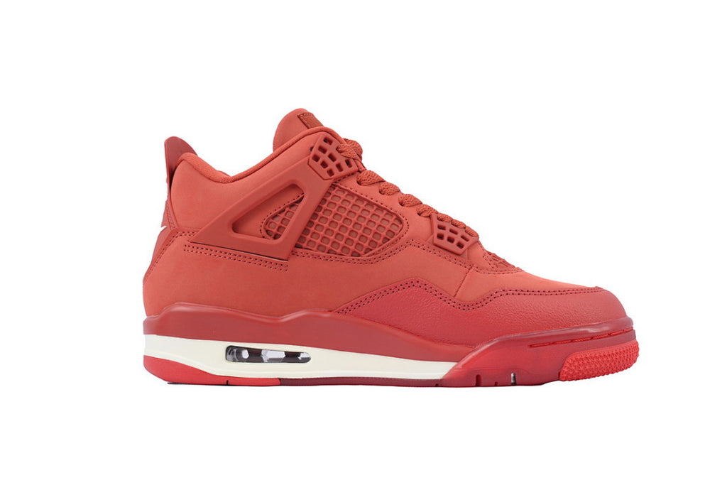 Nigel Sylvester x Air Jordan 4 Retro Basketball Shoes Red