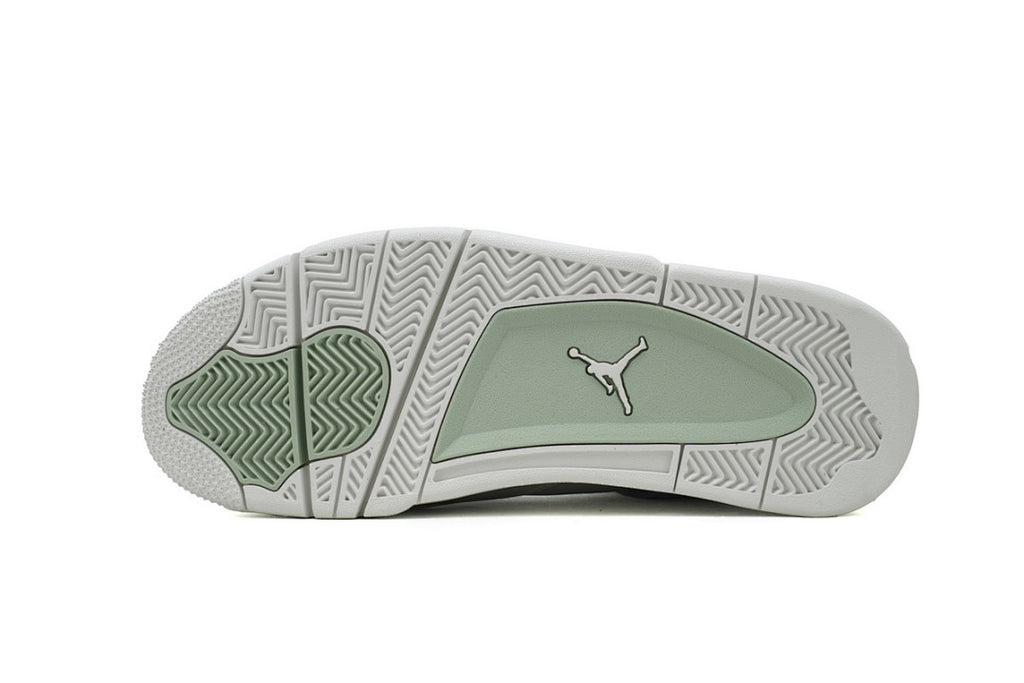 Air Jordan 4 Retro 'Seafoam Sail' Calaite Basketball Shoes Light Green