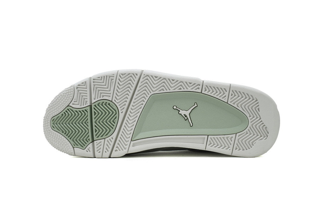 Air Jordan 4 Retro 'Seafoam Sail' Calaite Basketball Shoes Light Green