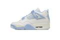 Air Jordan 4 Retro 'Forget Me Not' Basketball Shoes White Blue