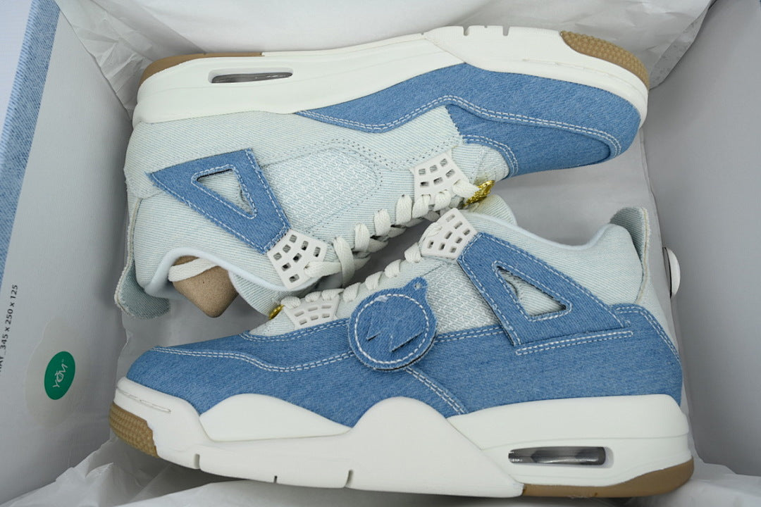 Air Jordan 4 Retro TEX 'Worn Blue Denim' Basketball Shoes