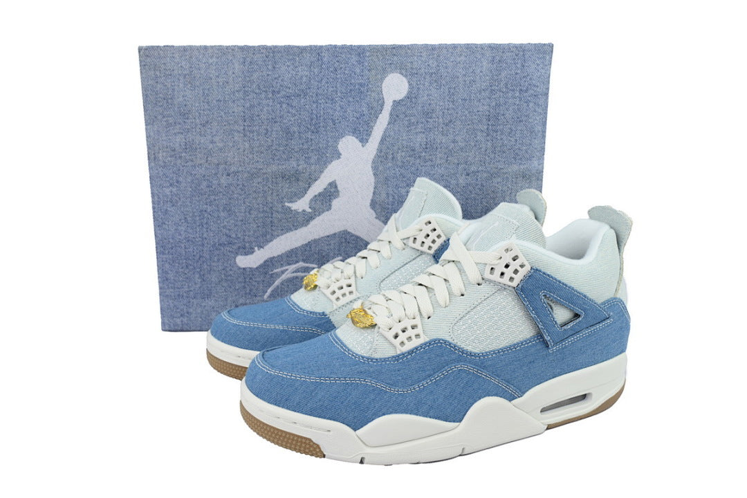 Air Jordan 4 Retro TEX 'Worn Blue Denim' Basketball Shoes