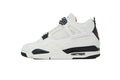 Air Jordan 4 Retro White Black And Red Basketball Shoes