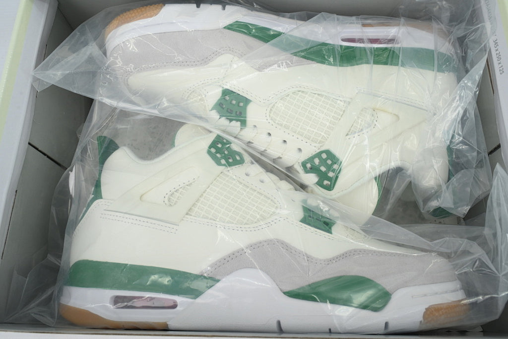 SB x Air Jordan 4 Retro “Pine Green” Calaite Basketball Shoes