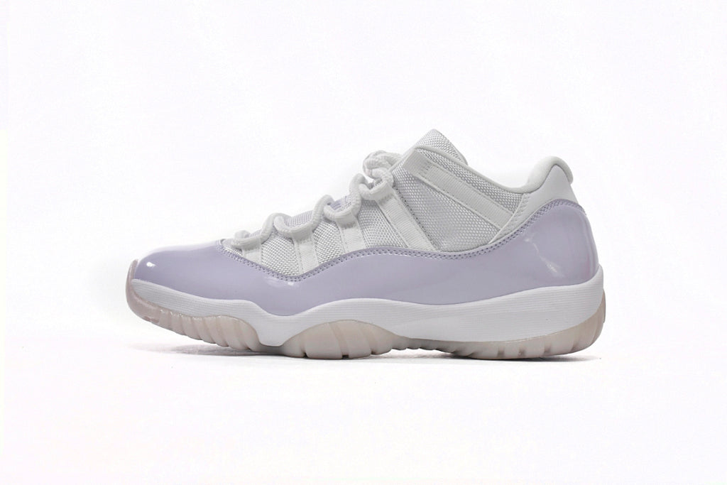 Air Jordan 11 Retro Low Pure Violet Basketball Sneakers Light Purple