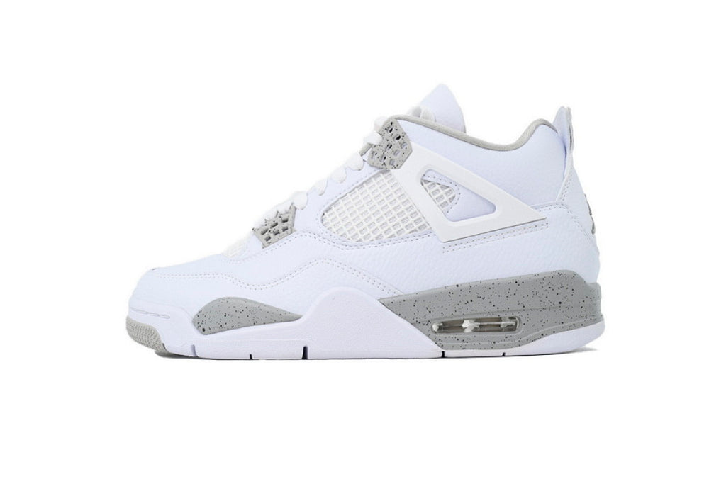Air Jordan 4 Retro Basketball Shoes White Size US7-US12