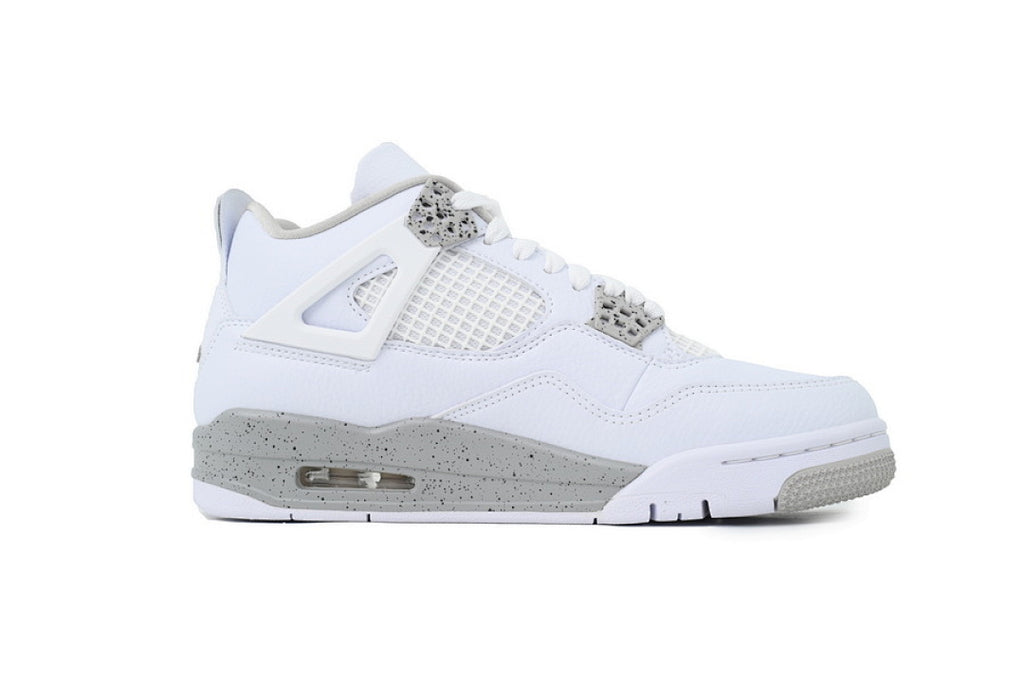 Air Jordan 4 Retro Basketball Shoes White Size US7-US12