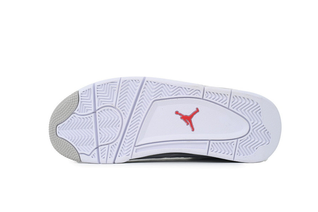 Air Jordan 4 Retro Basketball Shoes White Size US7-US12