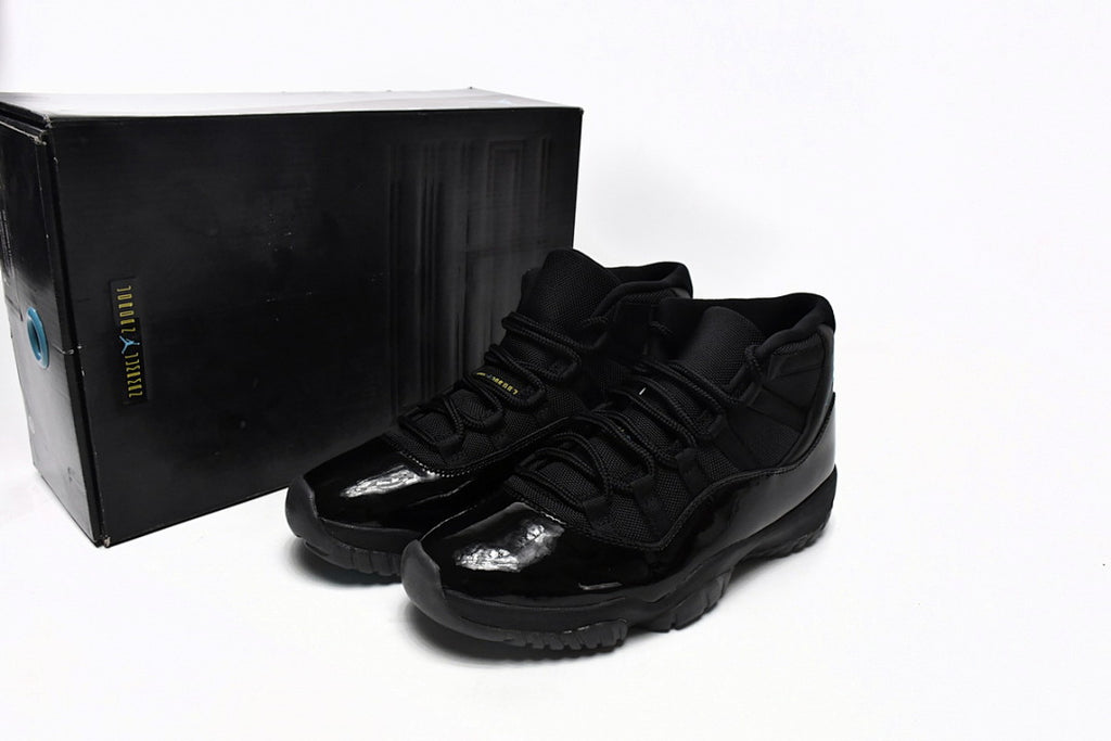 Air Jordan 11 Retro Gamma Blue High-Top Basketball Sneakers Black
