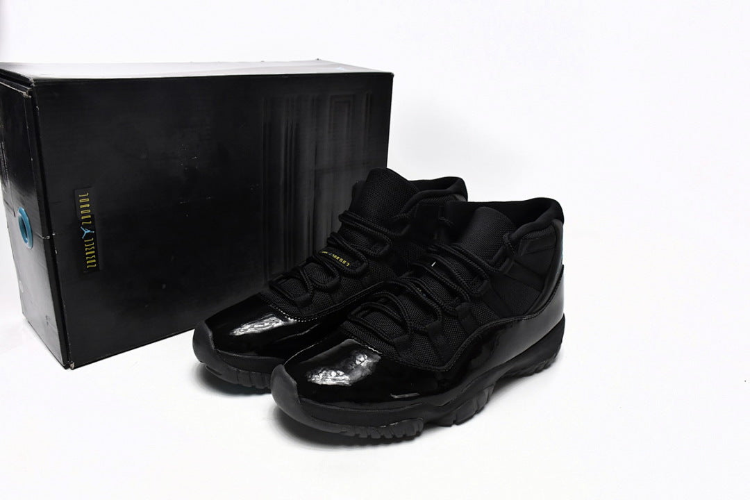 Air Jordan 11 Retro Gamma Blue High-Top Basketball Sneakers Black
